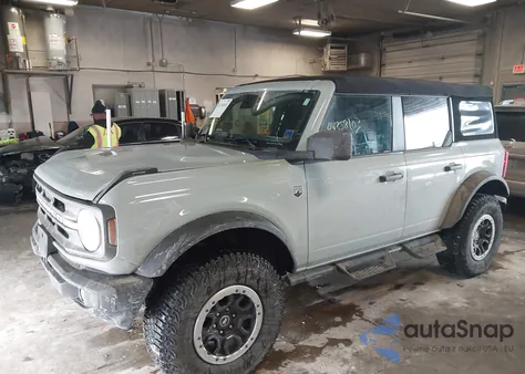 2024 Ford Bronco Big Bend z USA, uszkodzony, nr VIN 1FMDE7BH6RLA51640